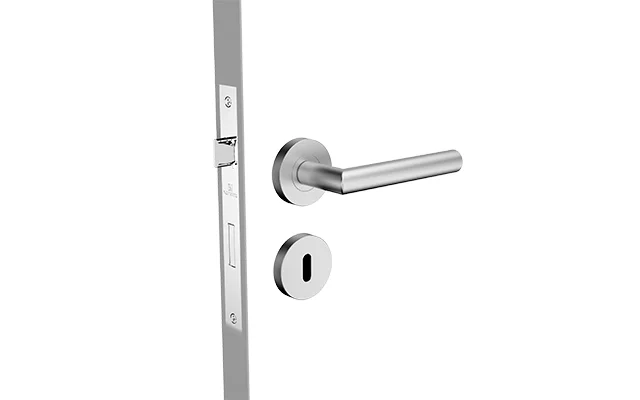 Fechadura Interna 55x70 ROS62 Inox Escovado Linna - Soprano Fechadura Interna 55x70 ROS62 Inox Escovado Linna - Soprano