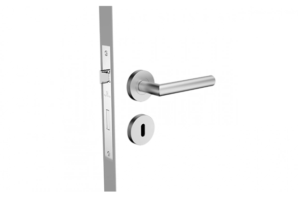 Fechadura Interna 55x70 ROS62 Inox Escovado Linna - Soprano