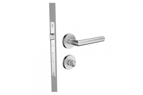ルイノア Fechadura Banheiro 55x70 ROS62 Inox Escovado Linna - Soprano