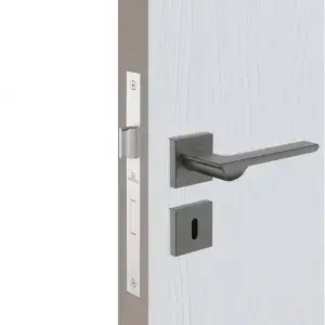 FECHADURA VIVACE INT GRAFITE ROS60 55X72