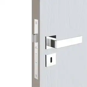 FECHADURA ADAGGIO INT CROMADO ROS60 55X72