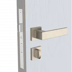 FECHADURA ADAGGIO BAN ACETINADO ROS60 55X78