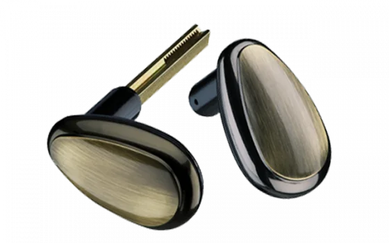 MACANETA BORA GOLF 58MM ANTIQUE BRASS - Soprano