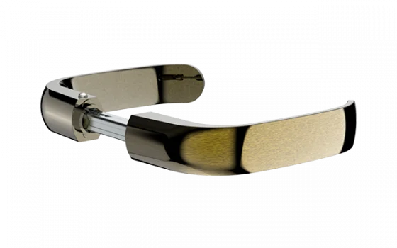 MACANETA ICARO RETA 65MM ANTIQUE BRASS - Soprano