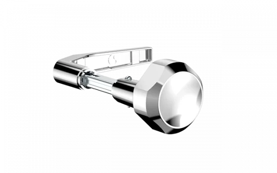 MACANETA POPLINE/BRIO RETA/BOLA 58MM CROMADO - Soprano