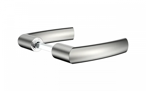 MACANETA MALIBU RETA 88MM INOX ESCOVADO - Soprano