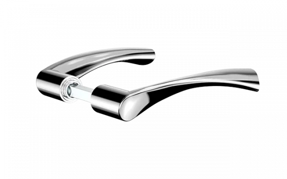 MACANETA PALLACE RETA 58MM CROMADO - Soprano