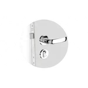 FECHADURA ICAROWAY RETA EXT CROMADO ROS22 40X53 OVAL PY53