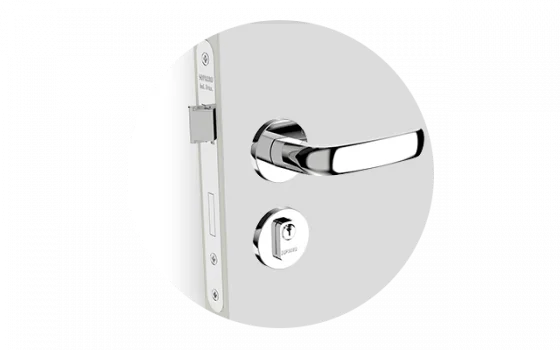 FECHADURA ICAROWAY RETA EXT CROMADO ROS22 40X53 OVAL PY53