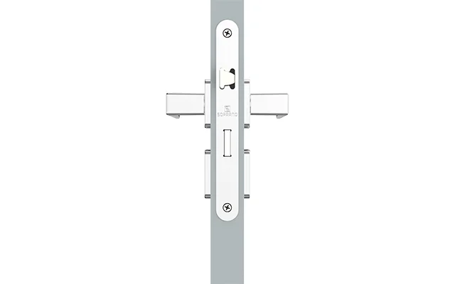 FECHADURA JUNO INT CROMADO POL ROS24 40X53 OVAL - Soprano