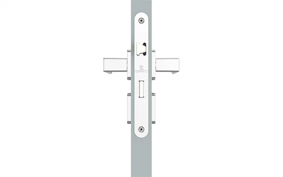 FECHADURA JUNO INT CROMADO POL ROS24 40X53 OVAL - Soprano