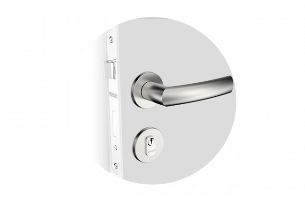 FECHADURA MALIBU RETA EXT INOX ESC ROS38 55X70 OVAL PY53