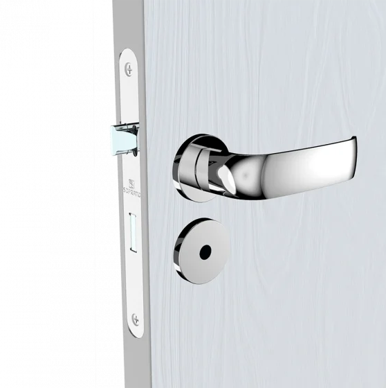FECHADURA GRAND ICARO BAN CROMADO POL ROS22 40X53OVAL - Soprano
