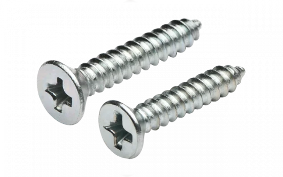 PARAFUSO CAB CHATA AA 3,9X22MM FENDA CRUZADA ZINCBRANCO - Soprano
