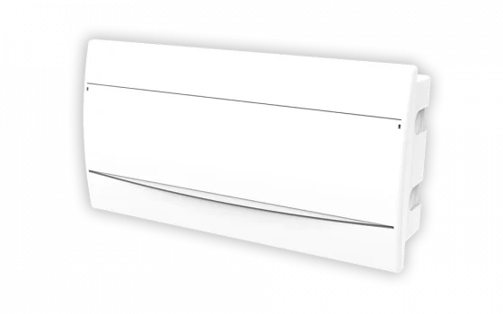 QUADRO DISTR.EMB.18P IEC/DIN PORTA VERTICAL BRANCA - Soprano