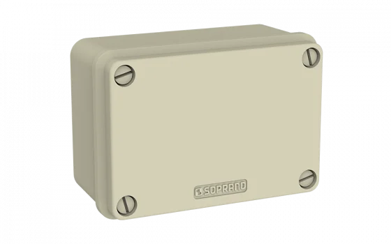 CAIXA MULTI USO PLASTICA 125X85X54 - Soprano