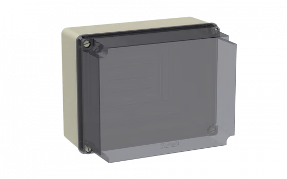 CAIXA PLAST MULTIUSO TAMPA ALTA TRANSP 240X185X140 - Soprano