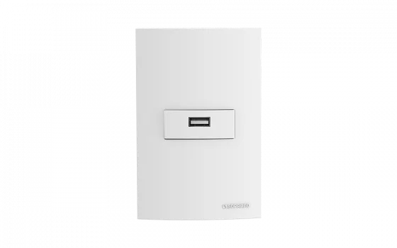 CJ 1 TOM USB 2,1A BIVOLT 4X2 BR BUP - Soprano