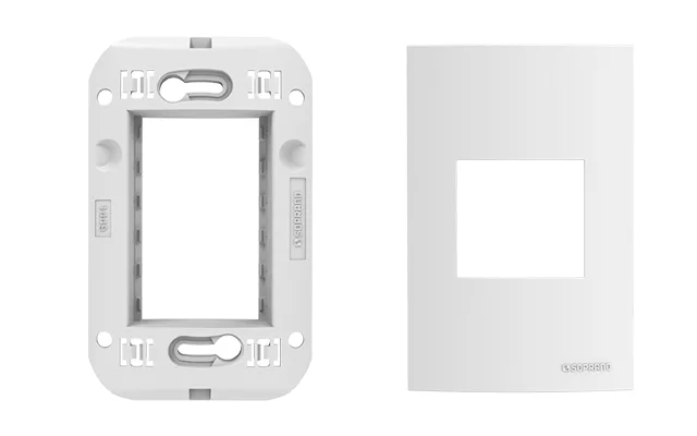 CJ PLACA 2MJ 4X2 + SUPORTE BR BUP - Soprano