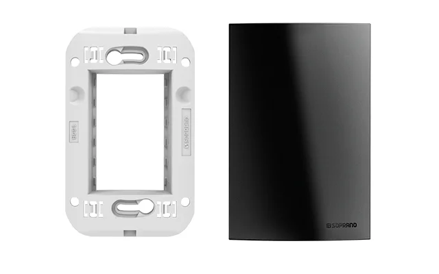 CJ PLACA CEGA 4X2 + SUPORTE PT BUP - Soprano