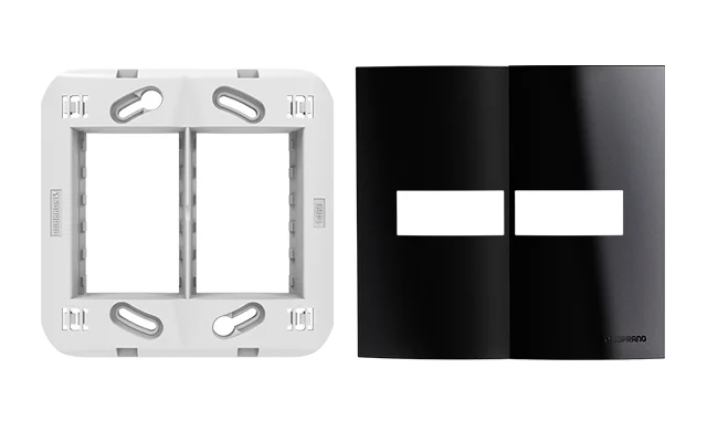 CJ PLACA 1M + 1M 4X4 + SUPORTE PT BUP - Soprano