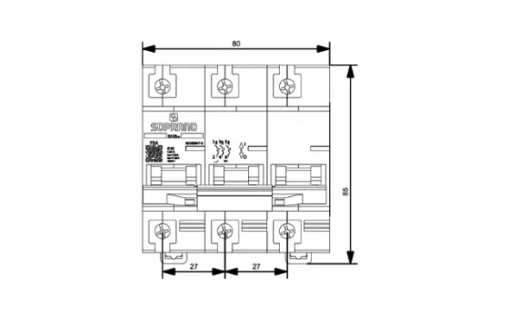 DISJ. SHB3 HII-070A - 10KA - Soprano