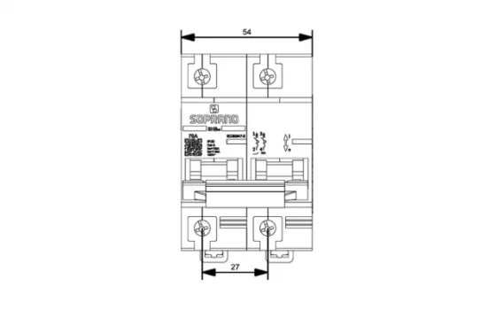 DISJ. SHB2 HII-090A - 10KA - Soprano