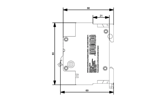 DISJ. SHB3 HII-100A - 10KA - Soprano