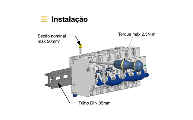 DISJ. SHB1 HII-125A - 10KA - Soprano