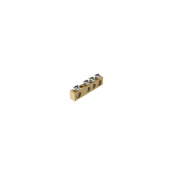 BARRAMENTO 2 FUROS DE 6 MM + 2 FUROS DE 5 MM - Soprano