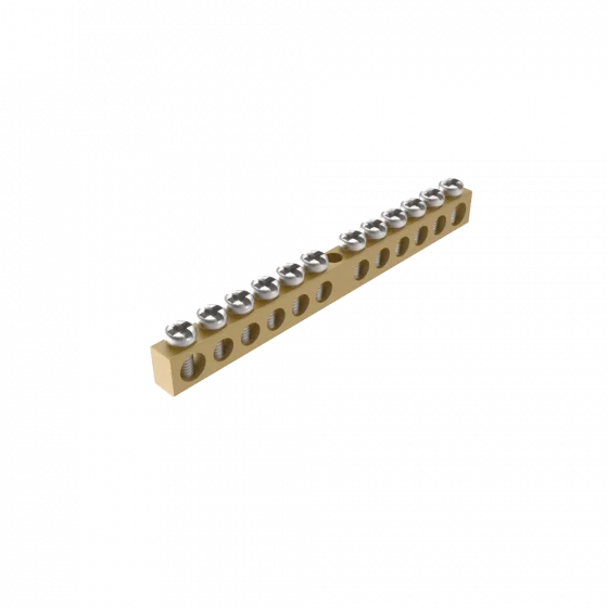 BARRAMENTO 2 FUROS DE 6 MM + 10 FUROS DE 5 MM - Soprano