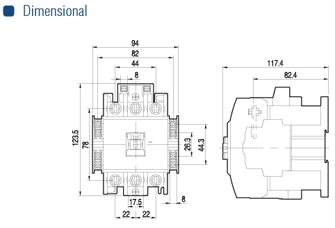 CONTATOR CSA-65 2NA+2NF 24VCA - Soprano