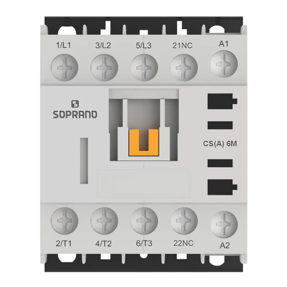MINI CONTATOR CSA-6M 1NF 220/240VCA - Soprano