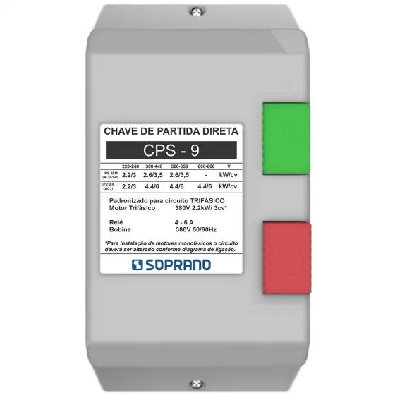 CPS - 09 4,0-6,0 380 VAC - Soprano