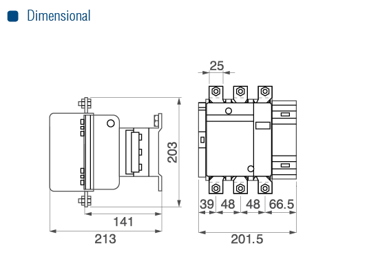 CONTATOR CST-265-220VCA-265A - Soprano