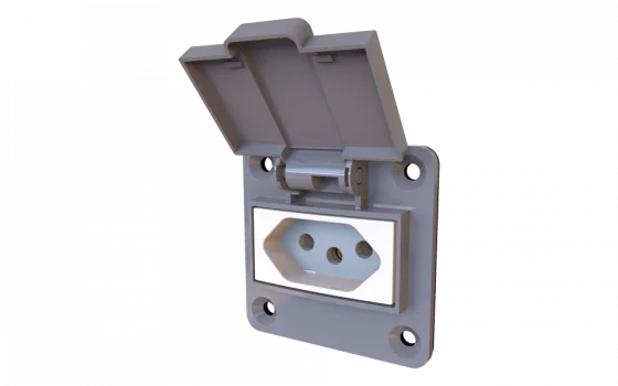 TOM. EMB. TES-3040-20A-2P+T-250VCA-IP44 - Soprano