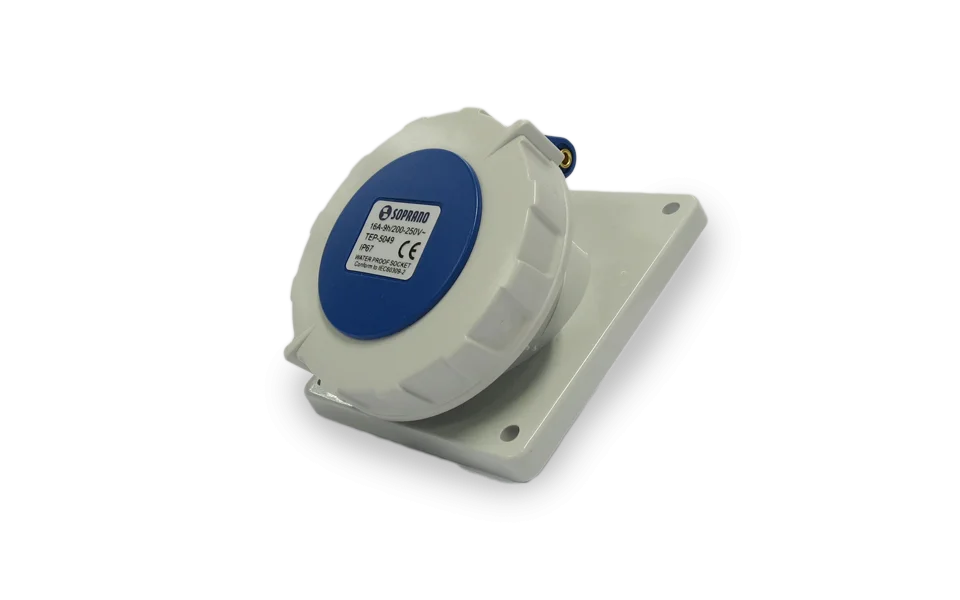 TOMA CONEX.RAP EMB ANG 32A 2PT 220V IP67 TOMA CONEX.RAP EMB ANG 32A 2PT 220V IP67