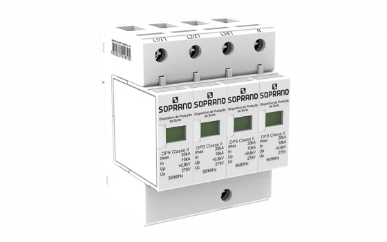 DISP.PROT.SURTO 20KA CLASSE II DPS4 - Soprano