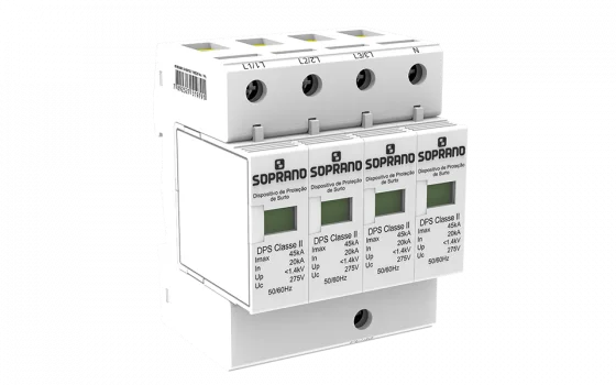 DISP.PROT.SURTO 45KA CLASSE II DPS4 - Soprano