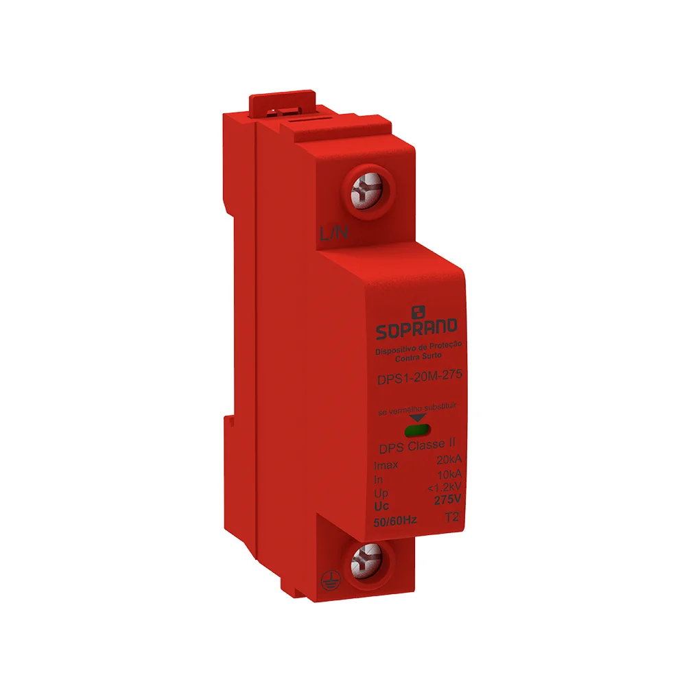 DPS MONOBLOCO - 1P 10-20KA 275VAC - DPS1-20M-275 - Soprano