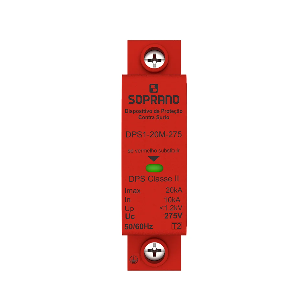 DPS MONOBLOCO - 1P 10-20KA 275VAC - DPS1-20M-275 - Soprano