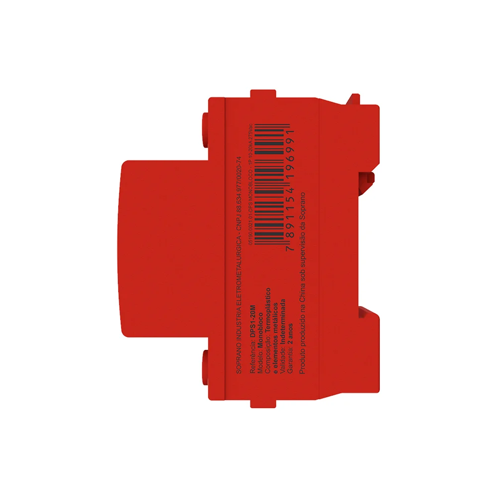 DPS MONOBLOCO - 1P 10-20KA 275VAC - DPS1-20M-275 - Soprano