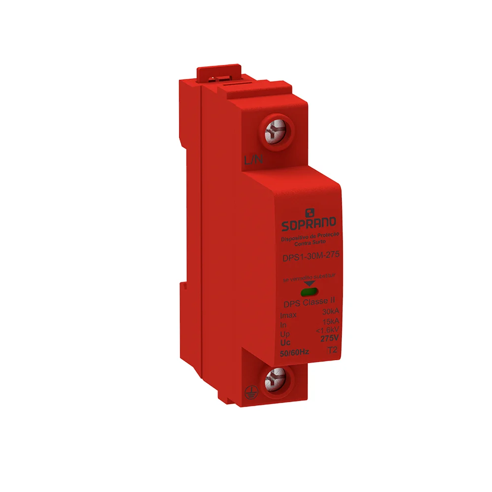 DPS MONOBLOCO - 1P 15-30KA 275VAC - DPS1-30M-275 - Soprano