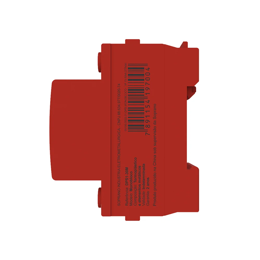 DPS MONOBLOCO - 1P 15-30KA 275VAC - DPS1-30M-275 - Soprano