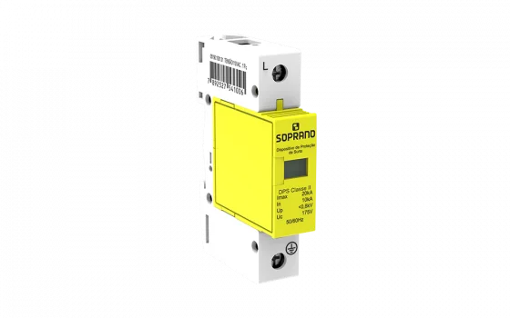 DISP.PROT.SURTO 20KA 175V CLASSE II DPS 1 - Soprano