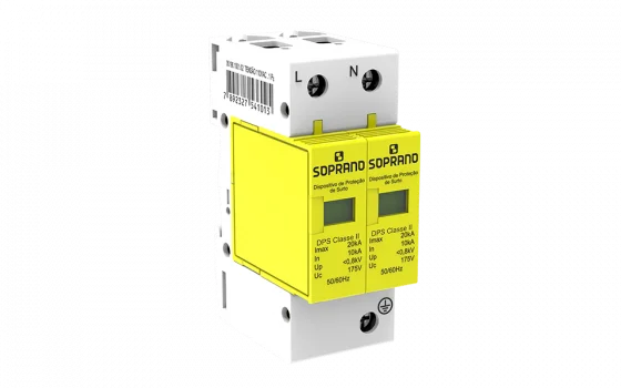 DISP.PROT.SURTO 20KA 175V CLASSE II DPS 2 - Soprano