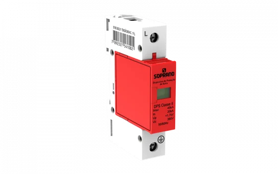 DISP.PROT.SURTO 45KA 385V CLASSE II DPS 1 - Soprano