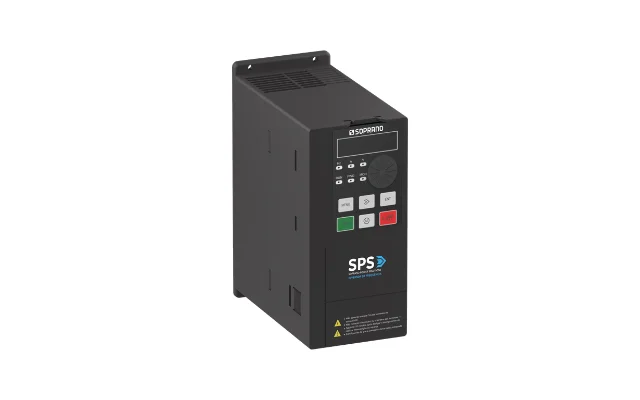 INVERSOR DE FREQUENCIA ISPS-2M0.75GB - 1CV - 220VMONOFASICO - Soprano