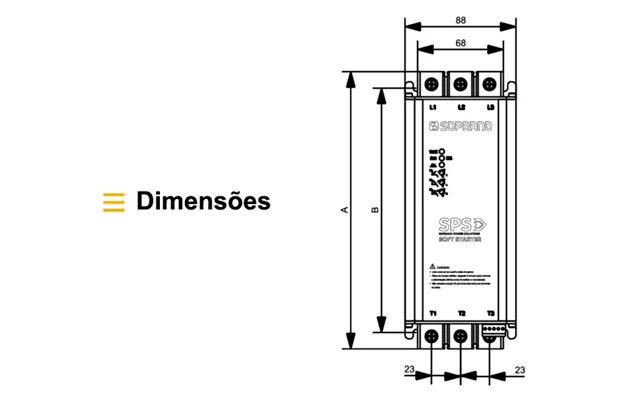 SOFT STARTER SPS - 32A - SPS-15 - Soprano