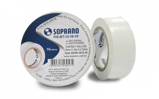 FITA ISOLANTE BRANCA FIS-BT-13-10-18 - Soprano